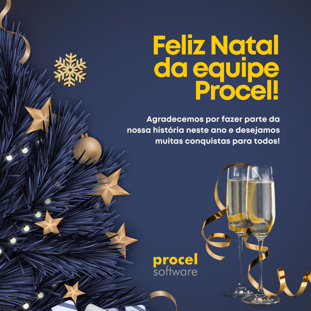 Feliz Natal da equipe Procel